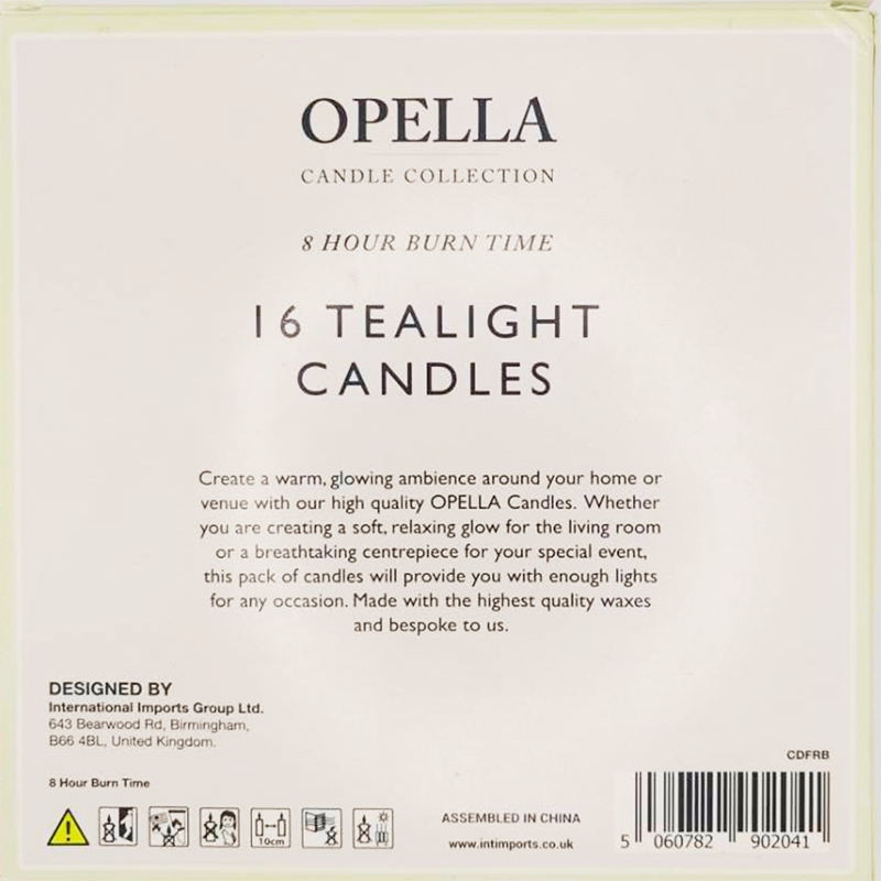 16 Pack Long Lasting Tealights 8 Hour Burn Time Gifts Fresh Berries