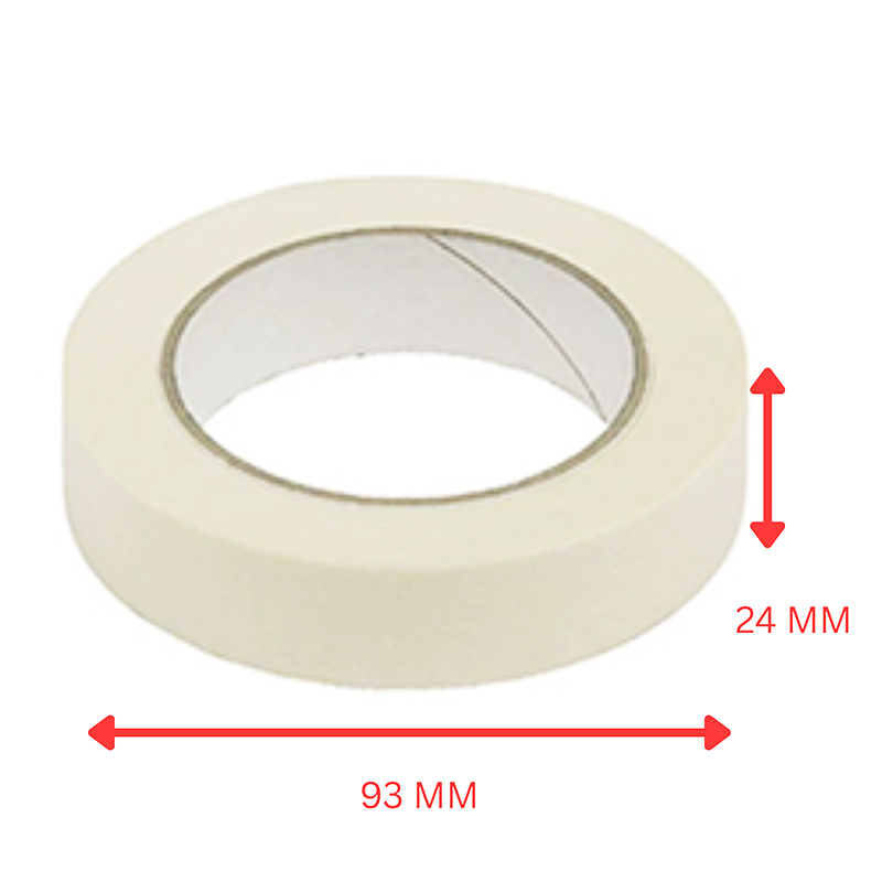3PCS Masking Tape Painting Tape 24mm x 20m