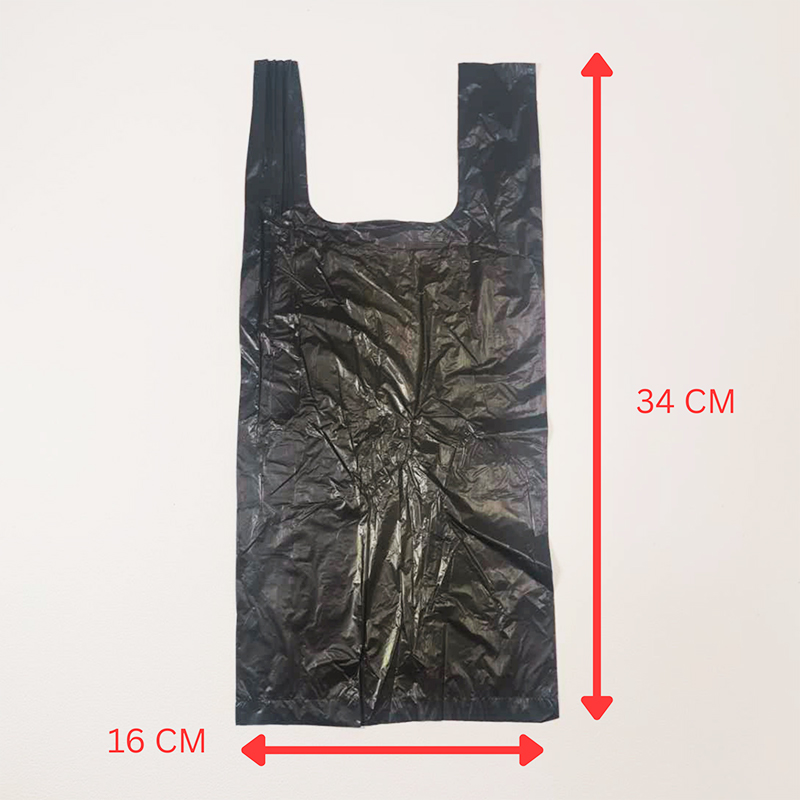 100PCS Premium Doggy Fragrance Poo Bags with Tie Handles