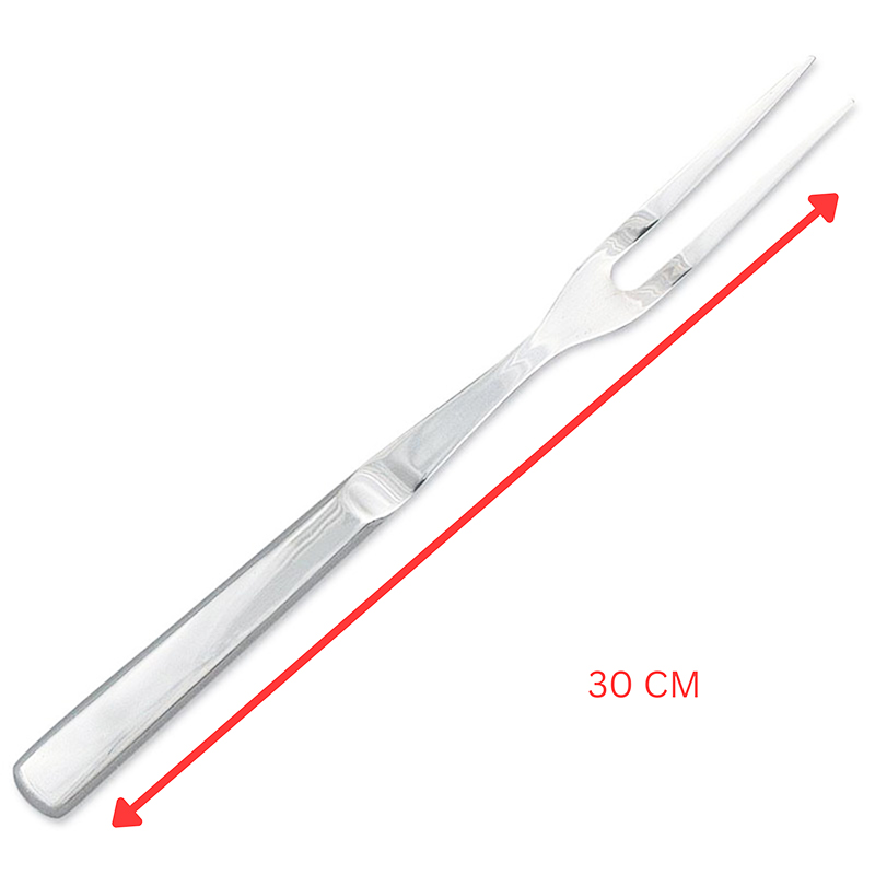 30cm Stainless Steel Meat Carving Fork BBQ Fork Gift