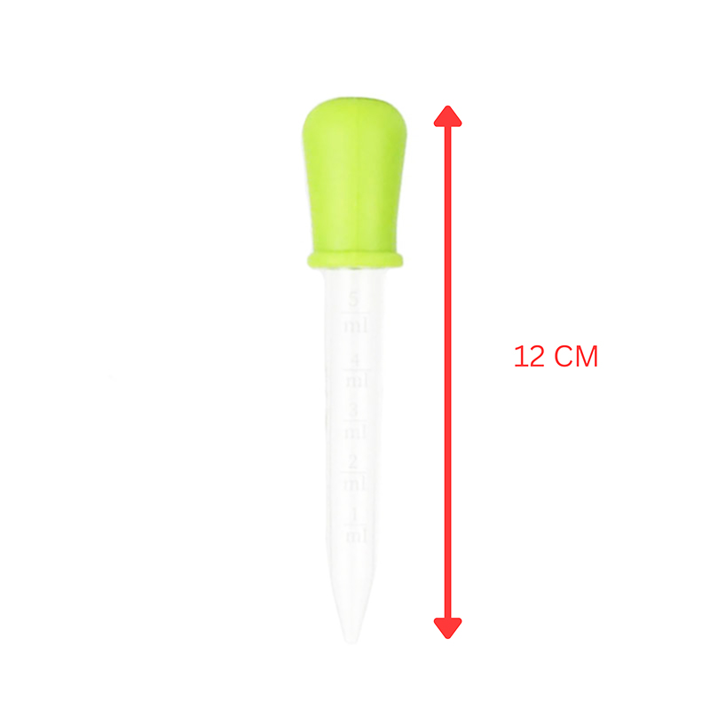Plastic Pipette Dropper Liquid Droppers 5mL Random Colour