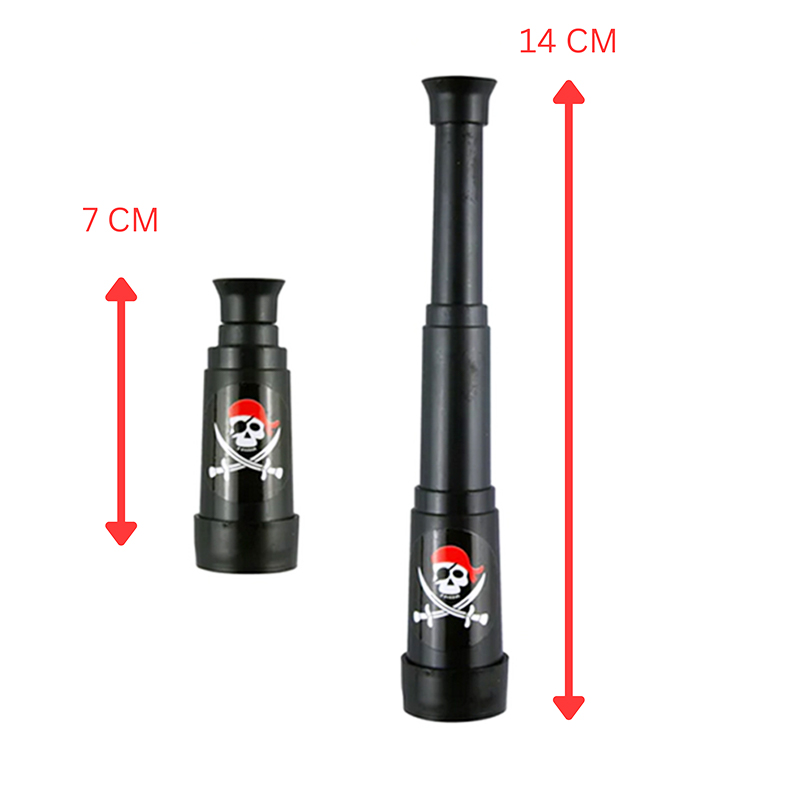 Pirate-Themed Mini Captain Jack Telescopes Favours Fancy Dress Props