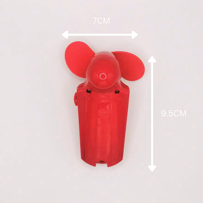 Handheld Fan Battery-Powered Portable for Travel Cooling Random Colour