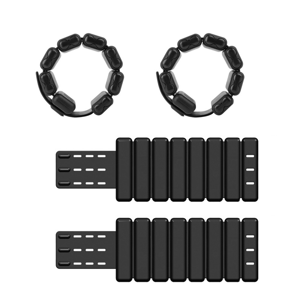 2 Pcs Wrist Weights Adjustable Weight Bearing Bracelet for Aerobics Pilates Workout